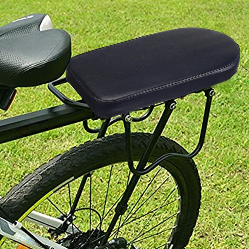 Mountainbike Sitzplatte Fahrrad Rücksitze Kissen Hinterer Gepäckträger Verdickt Hohe Qualität Bequemer Sattel