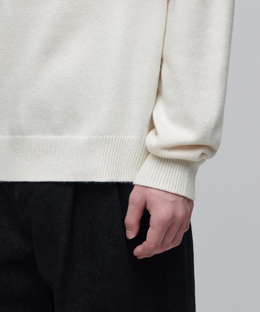 MUSINSA STANDARD Oversized Turtleneck Knit [Cream]