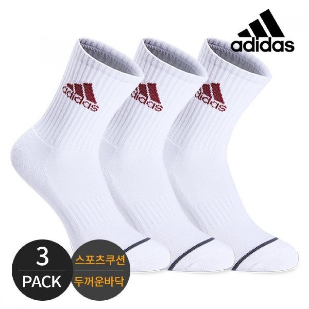 

Adidas Women Cushion Color Logo Crew Socks 3P WH P320605812