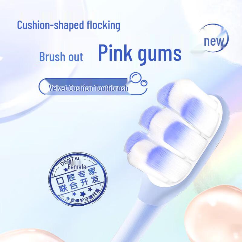 Colgate Velvet Cushion Soft Toothbrush Double Pack