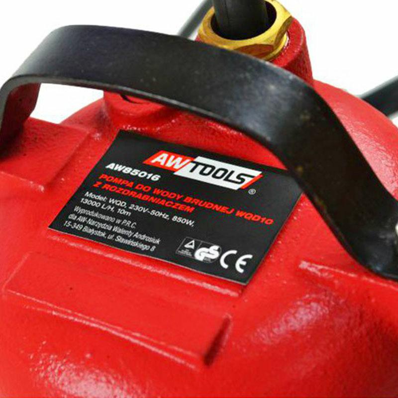 Awtools Pompa Do Wody Brudnej Z Rozdrabniaczem 850W