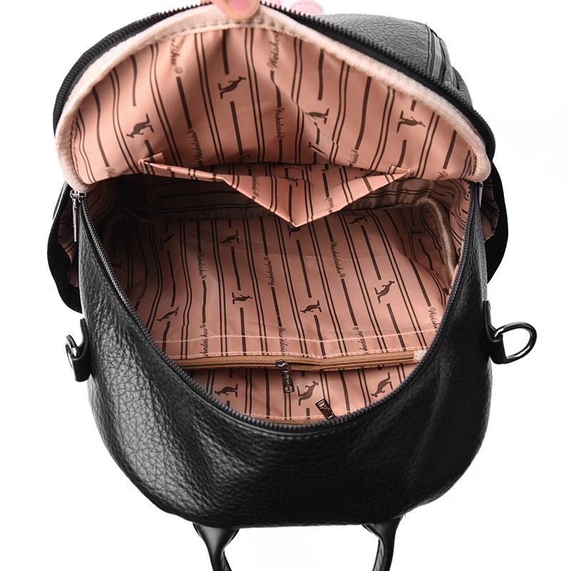 Womens Faux Leather Backpack Purse Casual Daypack Travel Bag for Ladies Girls