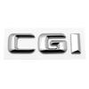 ABS CGI CDI Logo Car Fender Side Emblem Sticker Tail Trunk Badge for Mercedes Benz S350L E260L C200 W213 W204 W205 W207 SLK GLE DY6