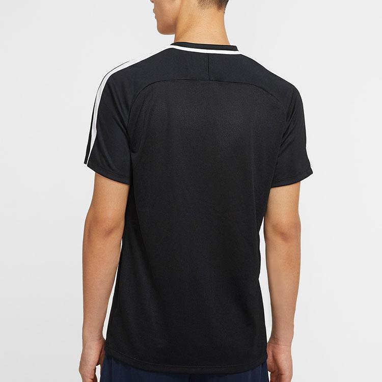 Nike Straight-Leg Pullover Football Quick-Dry Sports T-Shirt Men Tops Black AT3029-010