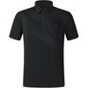 Fashionable Golf Sports Comfortable Soft Short Sleeve UV Resistant Polo Shirt Men Tops Black A11M515102F-BK