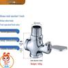 Foot-Operated Squat Toilet Flush Valve