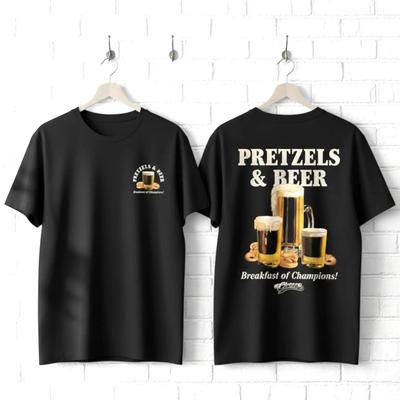 Cheers Pretzels and Beer Men's T Shirt