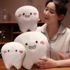 Cute Short Plush Cartoon Tooth Pillow For Kids, Soft And Comfortable On The Sofa