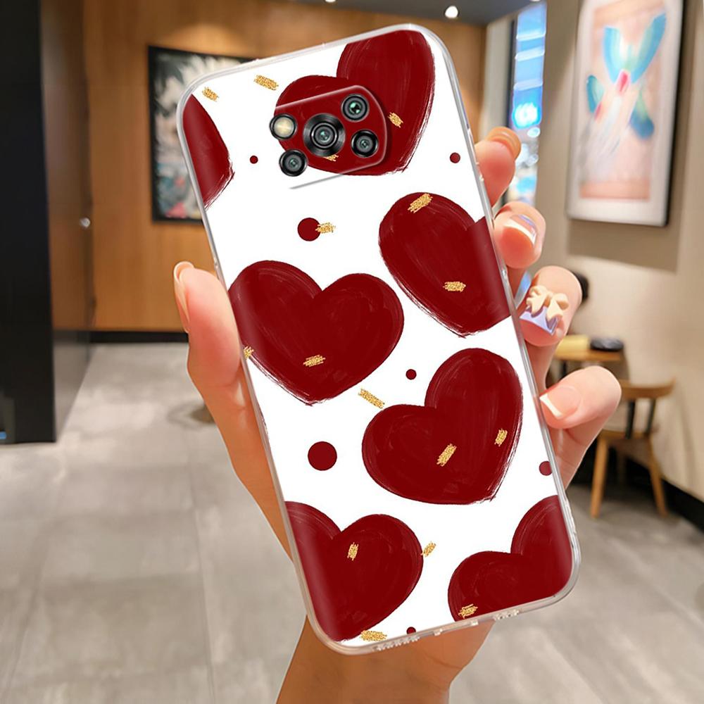For Xiaomi Poco X3 X3 Pro Phone Cover Case Cute Cartoon Painted Soft Silicone Clear Phone Casing For Poco X3 NFC Pocox3 Pro Capa