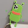 Funny Soft Silicone 3D Frog Phone Case For For Iphone 14 13 11 12 1 16 17 Pro Max XS XR 8 Plus Cartoon Cute Shockproof Bumper Cover