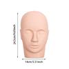 Closed Eyes Eyelash Extension Practice Model Flat Head Practice Mannequin  Face Painting