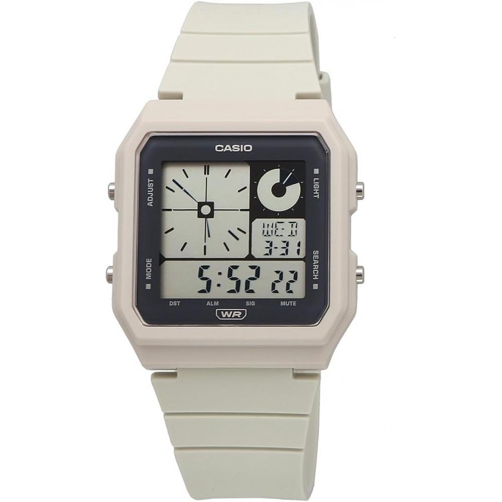 Casio Unisex Watch Lf 20w 8a Ivory Gray