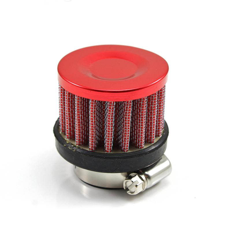 Universellt 25 mm Bilmotor Kalluftsinloppsfilter Kit Vent Kuggstångsutluftningsdel