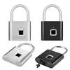 Smart Fingerprint Identification Lock,One Key To Open The Fingerprint Lock,USB Rechargeable,Suitable For School Lockers,Luggage