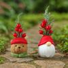 Cute Santa Claus Ornament Exquisite Christmas Gnome Doll Snowman Decoration  Holiday Display