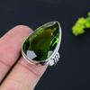 Peridot Gemstone 925 Sterling Silver Gift Jewelry Ring Size 6.5