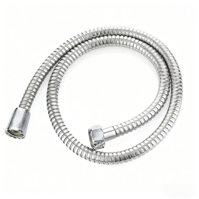 2m Shower Hose Bath Water Hose Garden Hose Stainless Steel Flexible Pipe Shower Head Pipe Plumbing for Bathroom Accessories Tool