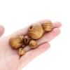 5-100Pcs 6-23mm Natural Wooden Beads Round Loose Spacer Maple Beads for DIY Necklace Bracelet Jewelry Making Accessories