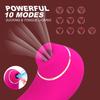 2 In1 Sucker Vibrator Female Licker Oral Clitoral Vaginal Tongue Stimulator Massager Masturbator Sex Toys for Women Couples 18+