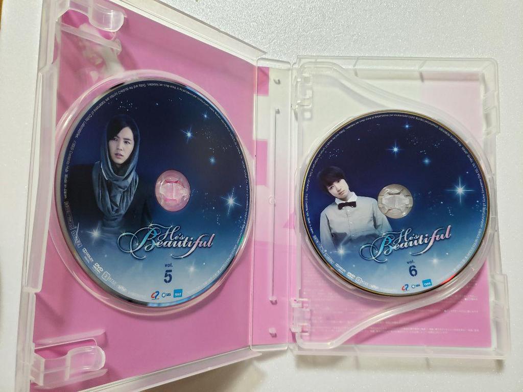[USED] Korean Drama "You're Beautiful" DVD-BOX1+2 (8 Discs In Total) - All Episodes Included