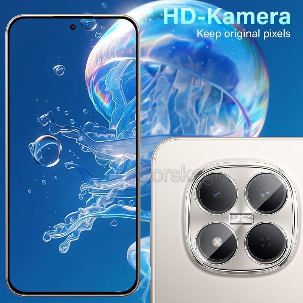 2Pcs Redmi Note 15 Pro+ 5G HD Clear Tempered Glass Lens Camera Protector Redmi Note 15 Pro 4G 5G Glass Protection Film POCO M8 Pro M8 5G