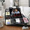 TV Figures G-Grey's Anatomy Throw Blanket Soft Flannel Thin Blankets for Bed Sofa Cover Bedspread Picnic Cooling Gift Home Deco