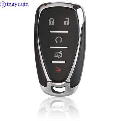 Jingyuqin 5T Dálkové pouzdro klíče od auta Pro Chevrolet Cruze Spark Camaro Volt Bolt Trax Malibu 2016 2017 2018 Pouzdro Fob Styling
