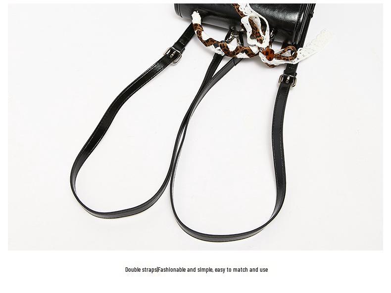 2025 New Autumn Women's Preppy Backpack: Versatile, High-End, Sweet Small Square Handbag