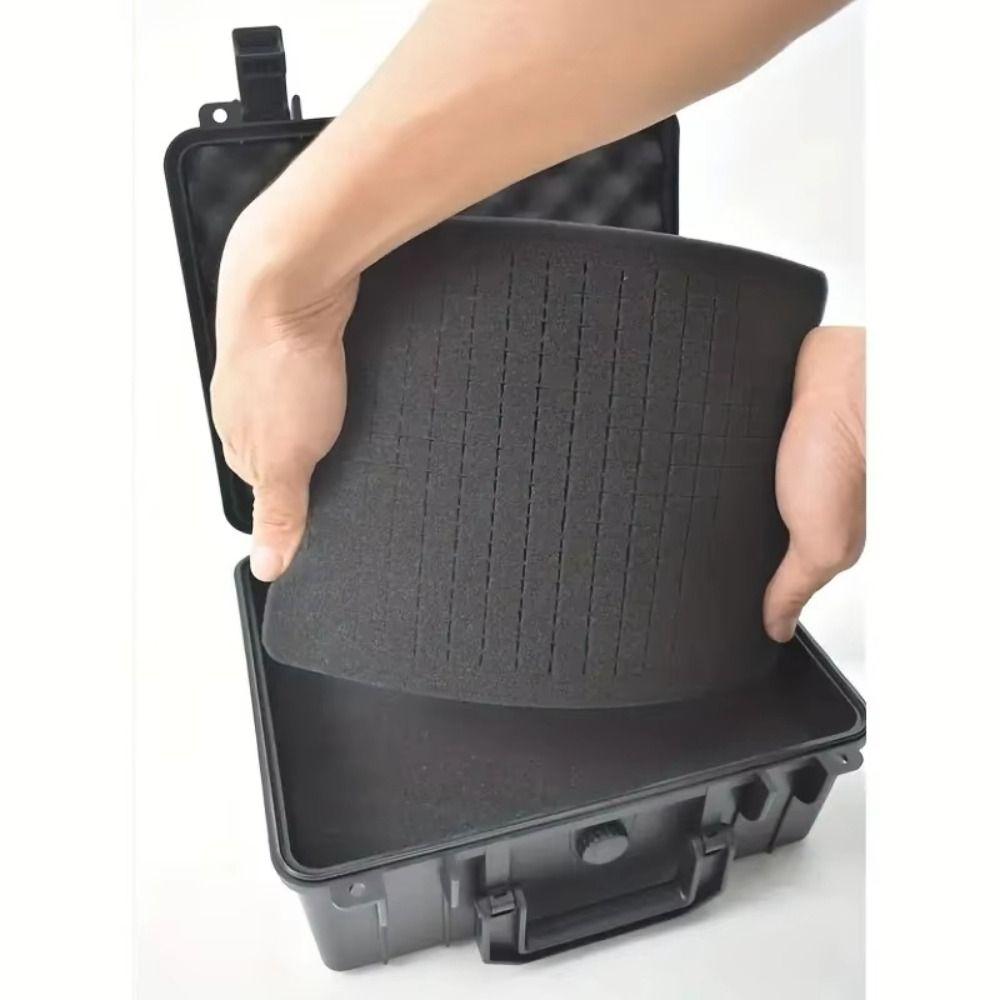 Multi-function Safety Instrument Tool Box Moisture-proof Large Capacity Hardware Storage Box ABS Plastic 280x240x130mm