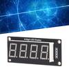 LED Display LED Segment Digital Display Pack of TM1637 Module, 4-Digit 7-Segment Module, 4, (MRA172A Red)
