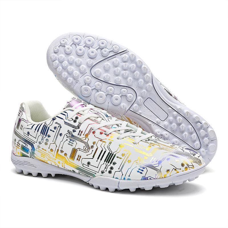 High quality design outdoor high top comfortable training turf football shoes FG TF football shoes