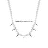 Delicate Necklace with Adjustable Chain Stylish Pendant Necklace Jewelry Adjustable Clavicular Chain Pearls Neckchains