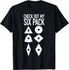 Maskinist Sexpack CNC-maskinverktyg Maskinoperatör Jobbkläder Present Unisex T-shirt