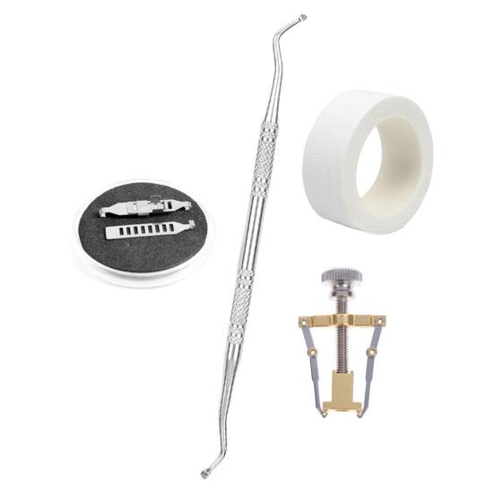 1 Set Toenail Groove Pad Lightweight Universal Mini Functional Ingrown Toe Nail Correction Adjuster Buckle for Women