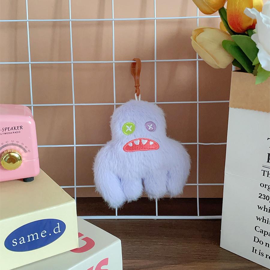 

Плюшевый Милый Инопланетный Монстр Брелок Подвеска Декор для Сумки для Подростковых Аксессуаров Подарок И Purple Monster