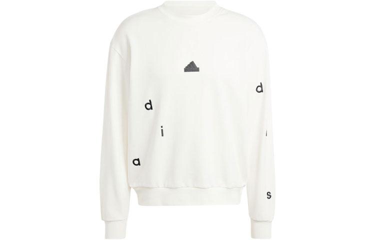Adidas Embroidered Sweatshirt Men s Jade White IS2036 XXL