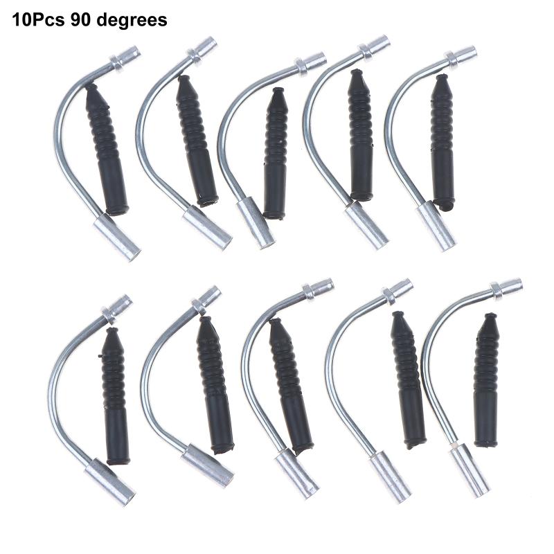 

10Pcs V Brake Noodle And Boot Set Cable Guide Bend Tube Pipe Sleeves Protector Hose Brake Mtb Mountain Bike Outdoor Noodles A2