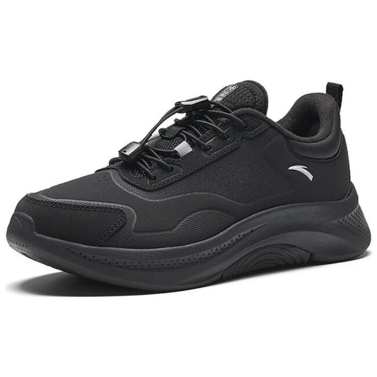 New Anta God Walk 5 Durable Breathable Low Top Training Shoes Women's Black 122347718-7