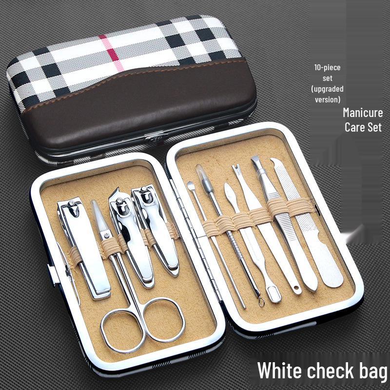 

Pretty Lady 10-Piece Manicure Set: Upgraded Nail Clippers & Beauty Tools