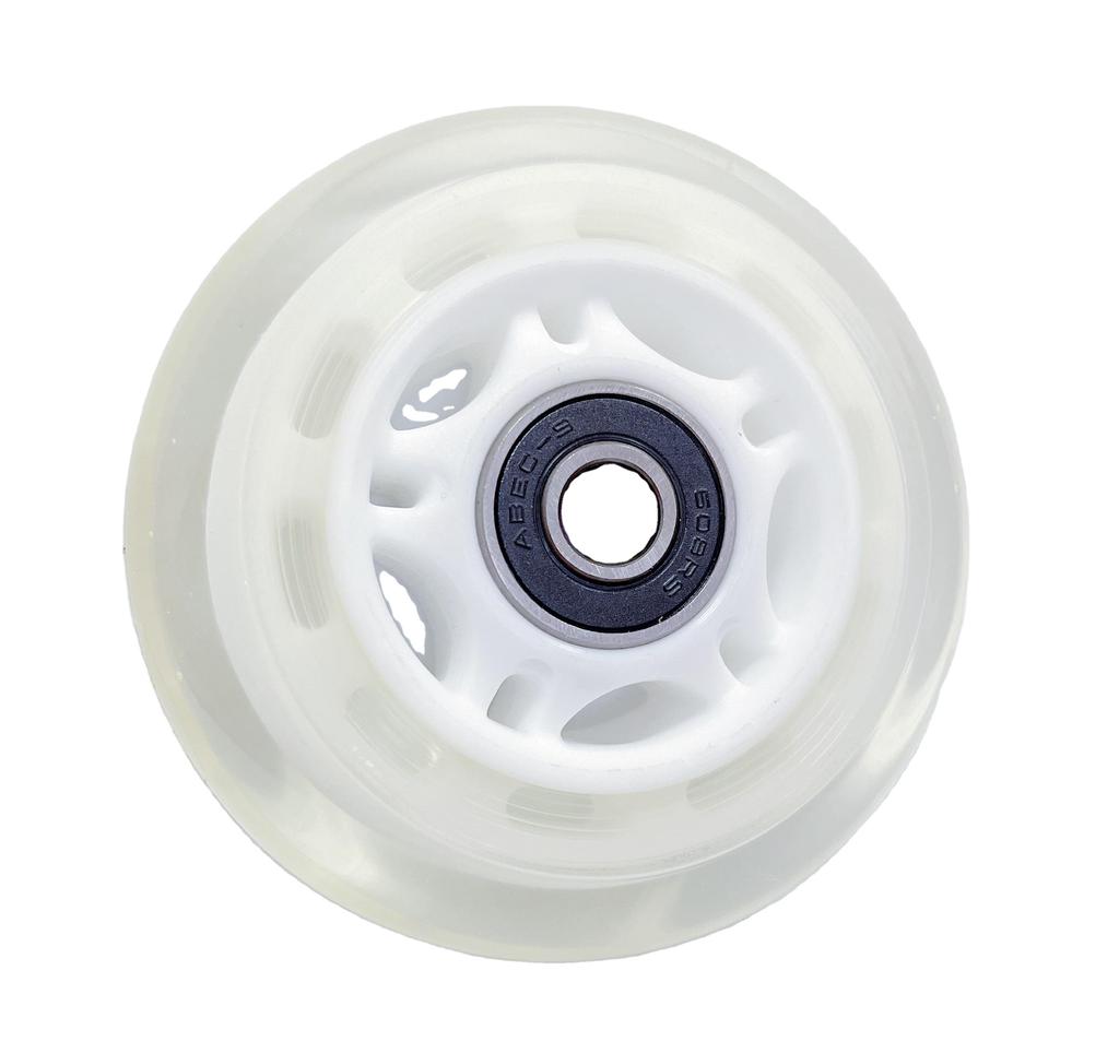 76mm Paten Tekerlegi Inline Skate Wheels 76mm 85a Black Colour Three Wheel Inline Skating Aggressive Inline Wheels