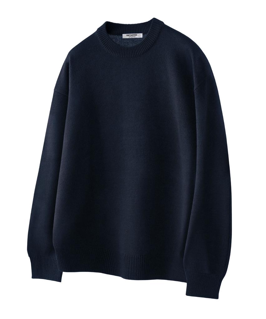 UNTAPPED STUDIO Oversized Hazzi Round Knit 6 Colors (Type A)