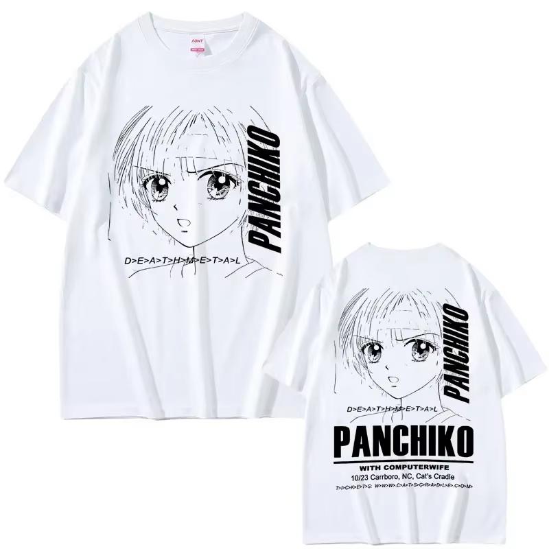 2026 Summer Hot Sale Rock Band Panchiko DEATHMETAL Album Graphic Print Tshirt Men Women Vintage Casual T-shirts