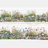 Mr. Paper, Greenfield Flower Wall Series PET Landscaping Tape 6, DIY Handbook Decorative Stickers, Student Stationery Products