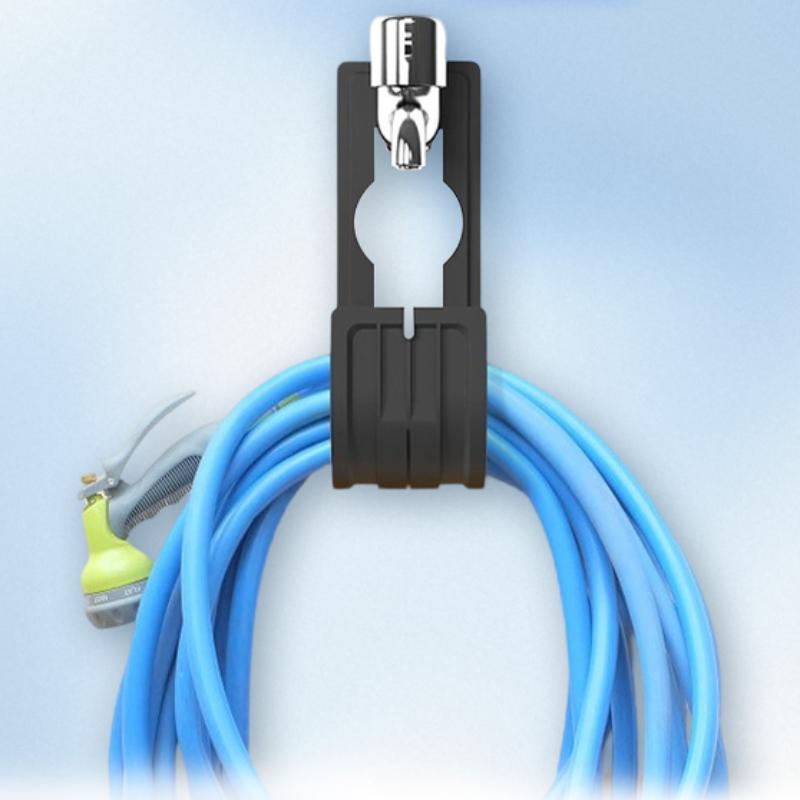 1 STK Tragbarer Schlauchhaken Gartenzapfhahn Autowäsche Gartengeräte Teleskopischer Wasserschlauchhaken Schlauchzubehör Aufbewahrungsregal