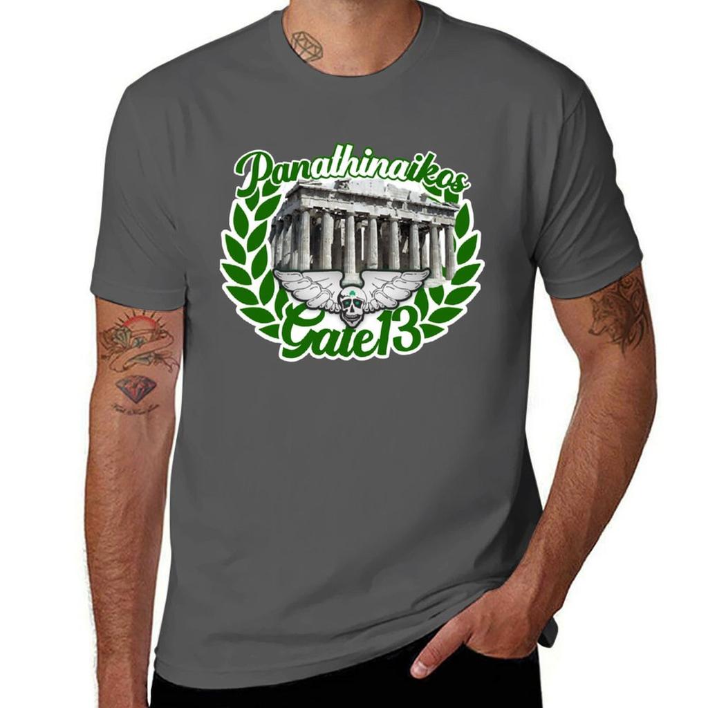 Panathinaikos Gate 13 Classic Tshirt Lightweight Casual Summer Tshirt