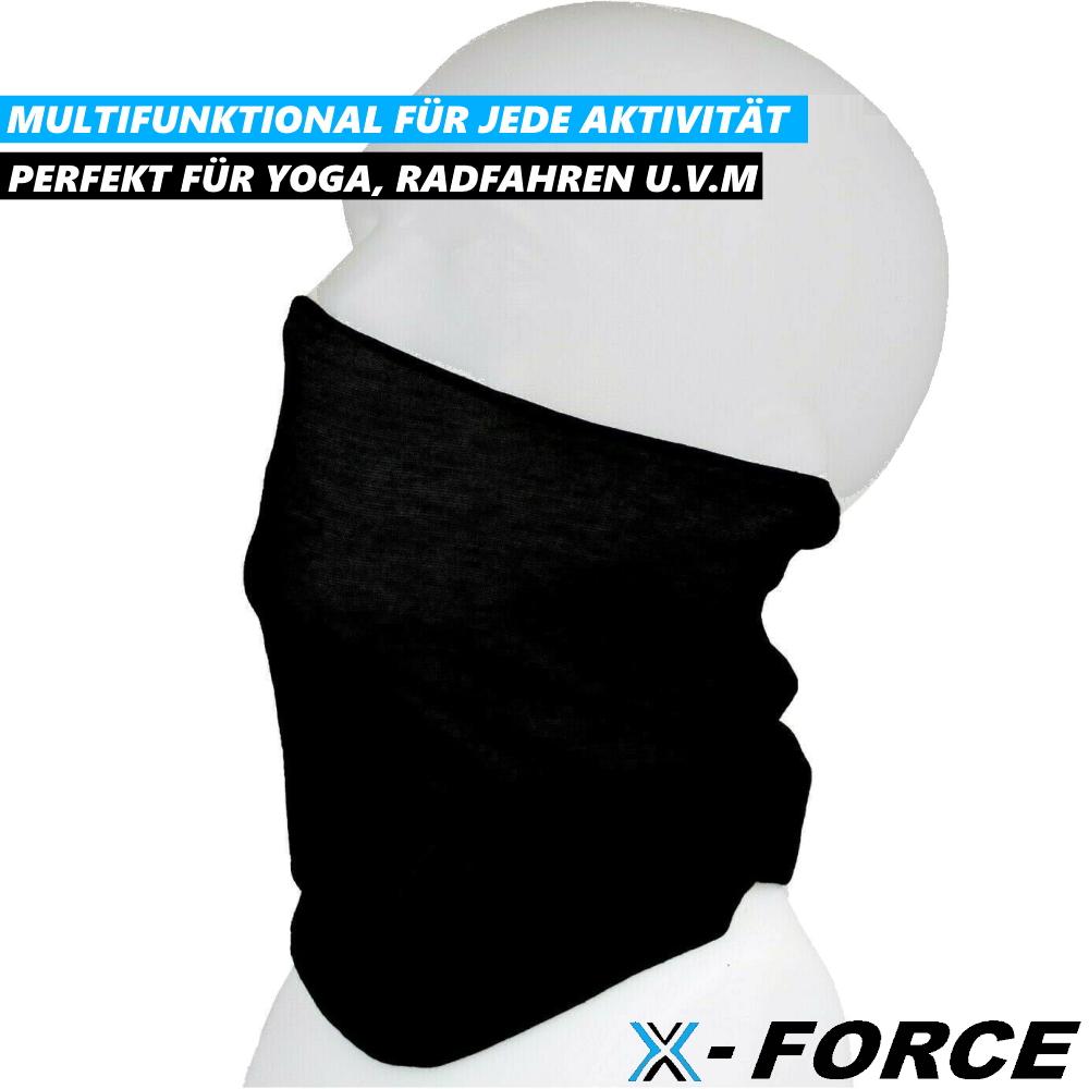 X-FORCE Multifunktionstuch Schlauchschal Bandana Halstuch Herren Damen Motorrad