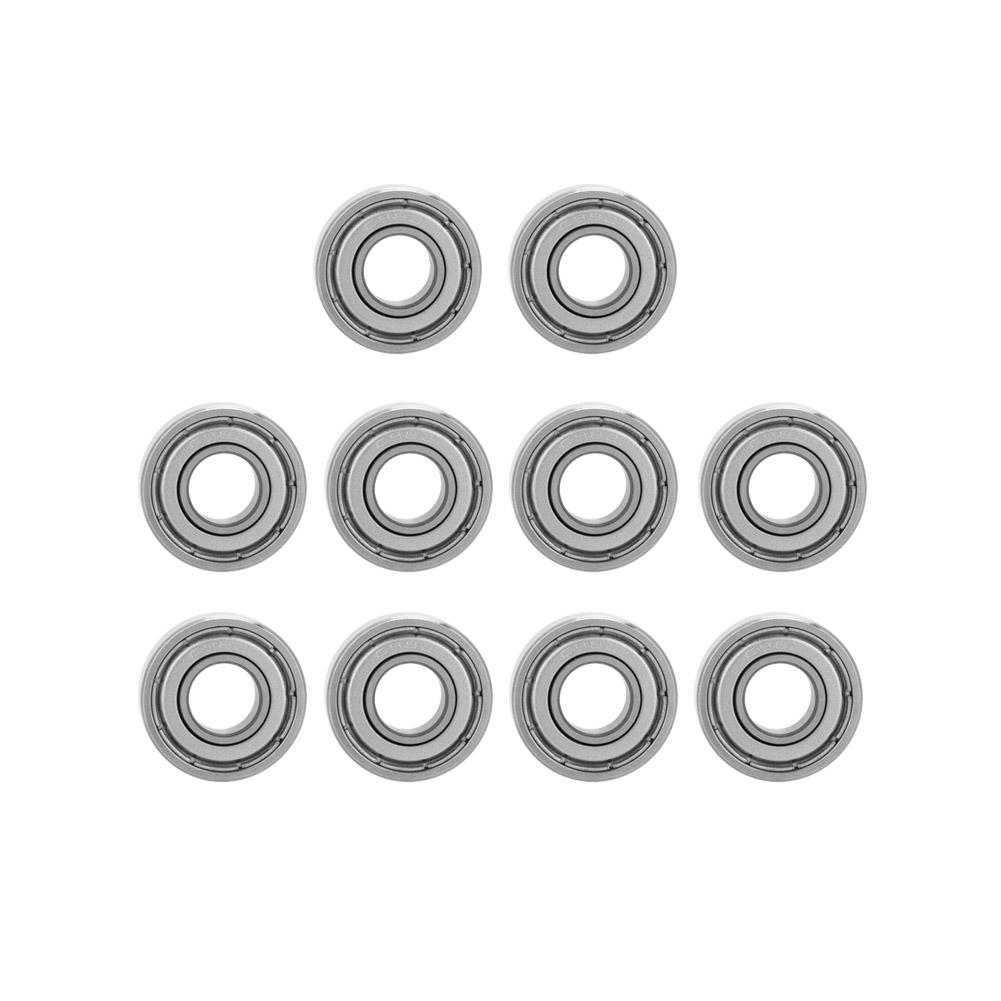 10pcs 698ZZ Double Shielded Miniature Steel Ball Bearings 8x19x6 Mm