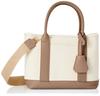 [Cache Cache] Partition Canvas Tote with Shoulder Strap 01-00-78390 Women's OK F