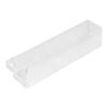 Yamazaki Jitsugyo 1475 Refrigerator Storage Case S with Dividers White W37.5 X D7.5 X H8.2cm Tower Refrigerator Storage Can Be Used Deep Inside