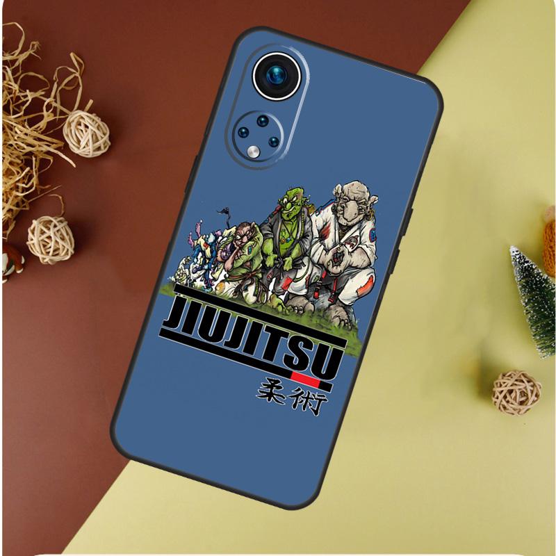 Judo Jiu Jitsu BJJ Case For Honor 200 Pro X9b X9a X8b X8a X8 X9 X9c 50 70 90 Honor Magic 7 Lite 6 5 Pro Cover